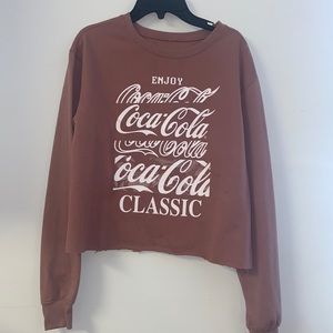 Coca-Cola Cropped Sweatshirt